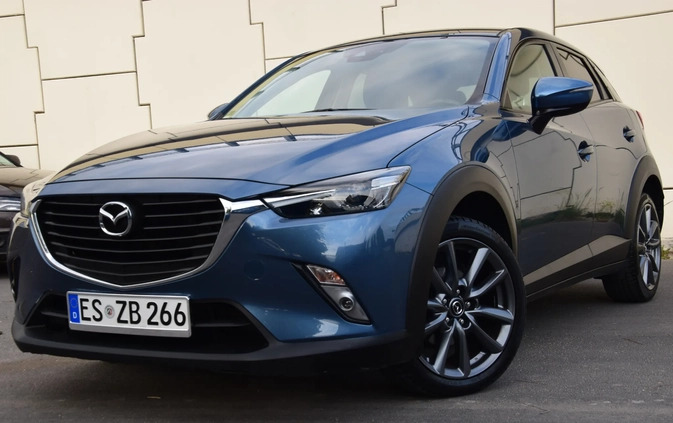 Mazda CX-3 cena 63900 przebieg: 102000, rok produkcji 2018 z Gniezno małe 92